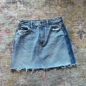Abercrombie and fitch denim skirt